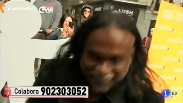 Ара Маликян Արա Մալիքյան на улице Мадрида