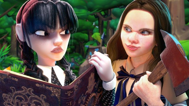 М3ГАН vs УЭНСДЕЙ - ЖЕСТКАЯ РАЗБОРКА (3D Анимация Хоррор)