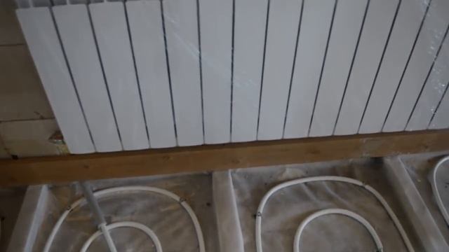 Водяной теплый пол на деревянном перекрытии 3