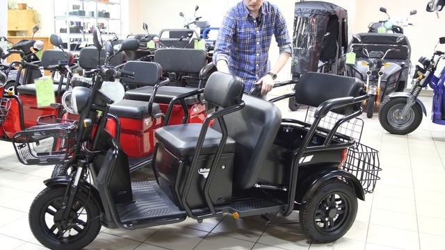 Пассажирские электроскутеры трициклы Rutrike - НОВИНКИ!