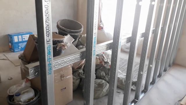 ПЕРЕГОРОДКА ИЗ ГИПСОКАРТОНА. Монтаж закладных в стене. Монтаж перегородки из гипсокартона