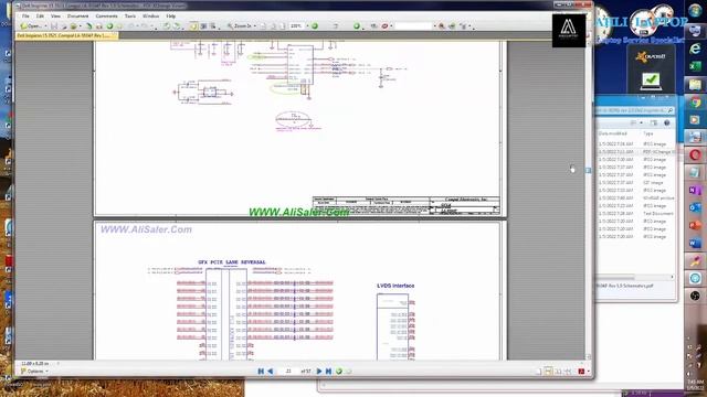 VAW00 LA-9104P Rev 1.0 Boardview, Schematic and Bios Dell Inspiron 3521
