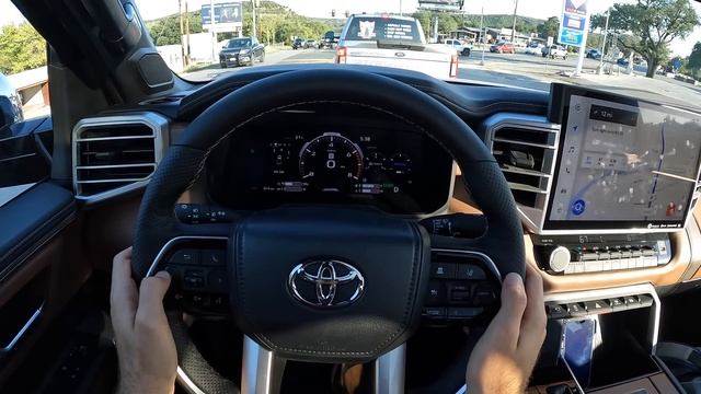 2022 Toyota Tundra 1794 Hybrid 4x4 POV Test Drive (3D Audio)(ASMR)