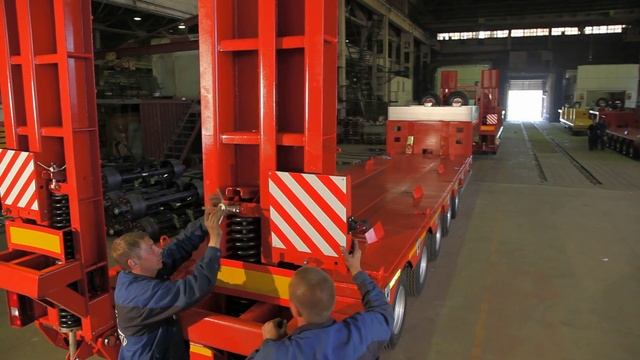 механические трапы полуприцепа Политранс