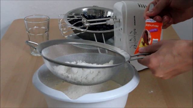 Пирог с черникой - Черничный пирог