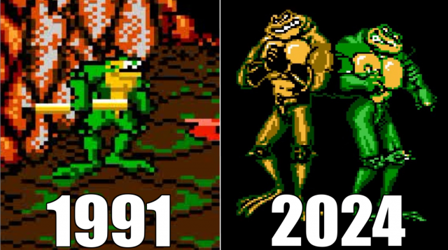 Эволюция серии игр Battletoads [1991-2024]