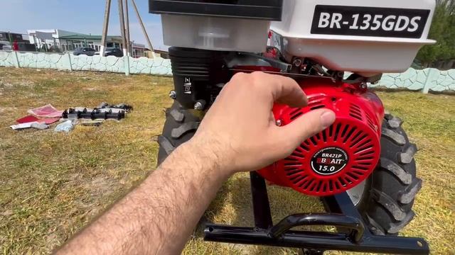 Бензиновый мотоблок Brait BR-135GDS (15л.с. - 5 скоростей)