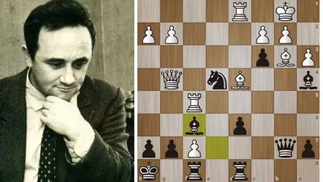 Ефим ГЕЛЛЕР: Самая ЭПИЧНАЯ победа над ФИШЕРОМ! 23 хода!! Шахматы.
