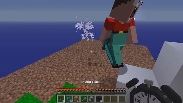 МАЙНКРАФТ НО НА ОДНОМ БЛОКЕ ТИТАН КЛОК МЕН В МАЙНКРАФТЕ! ЕНОТИК TITAN CLOCK MAN MINECRAFT