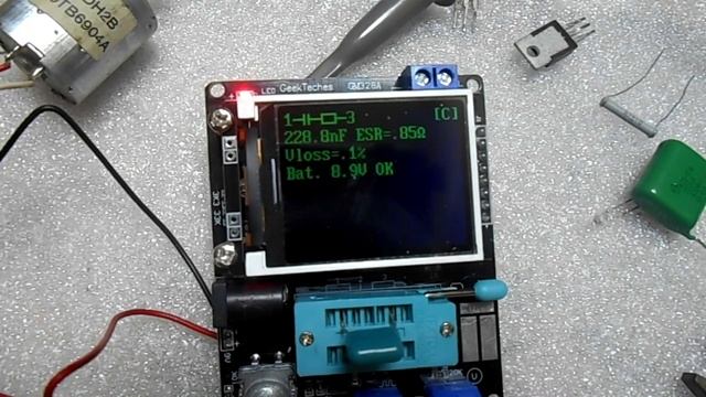 ESR тестер GM328A, распаковка, калибровка,  и не большой обзор работы.