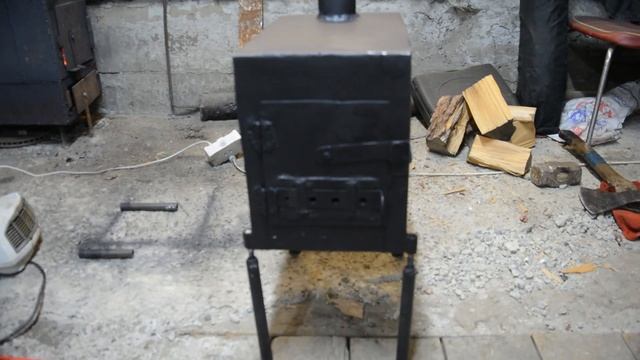 Печь в палатку своими руками
