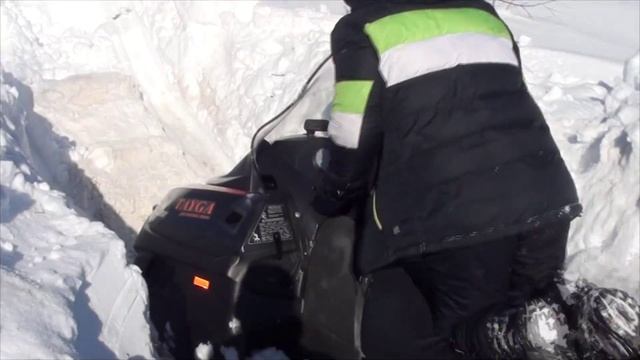 Снегоход Тайга патруль 550 SWT. И такое бывает.....