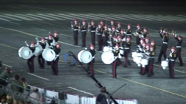 Барабанщики-Суворовцы на Красной Площади