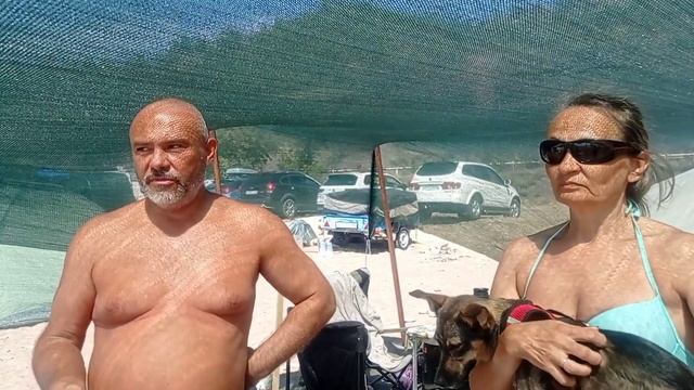 Обзор палаточного лагеря воронежских дикарей! Крым Морское кемпинг Чобан Кале