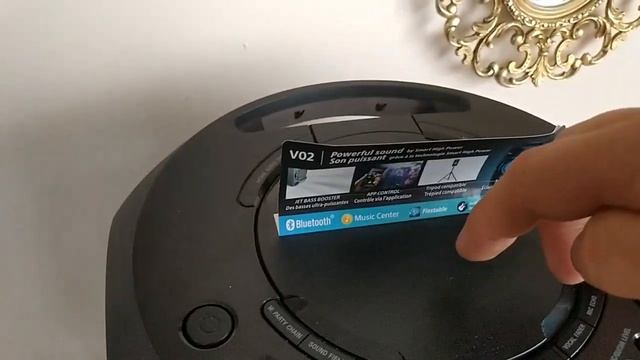 Sony MHC-V02  Reset / Сброс