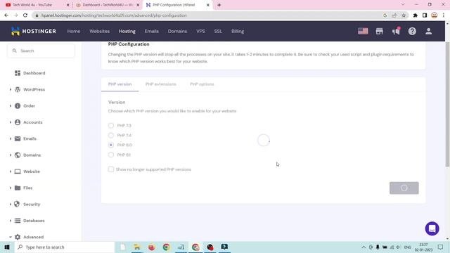 How to Change PHP Version of  WordPress Website | WordPress PHP Version Update