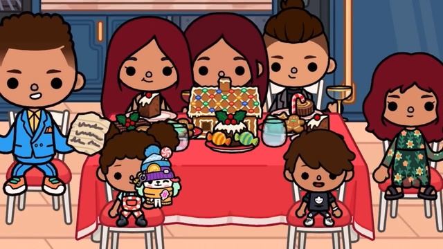 Рождество с семьёй ❄️?? ___ тока бока ___ toca boca ___ Secret Toca.