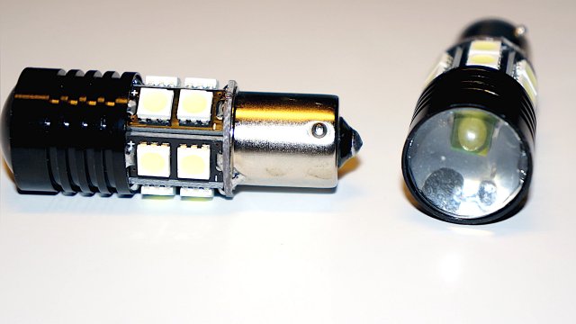? СВЕТОДИОДНЫЕ АВТО ЛАМПЫ CREE R5+12 5050 SMD. АЛИЭКСПРЕСС