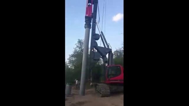 Сваебойная установка KOPERNIK SD-20CW с гидравлическим молотом BRUCE SGH-0512