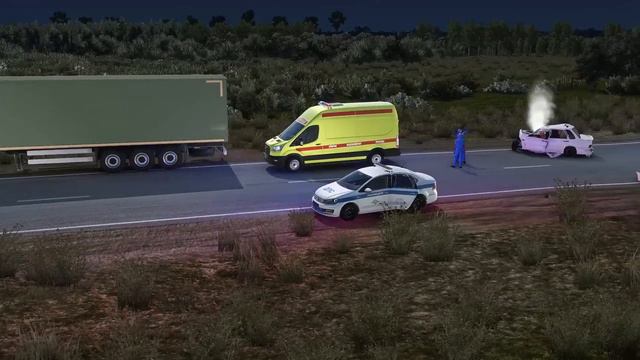 Аварии на реальных событиях в BeamNG.Drive #52 Rutube Versions
