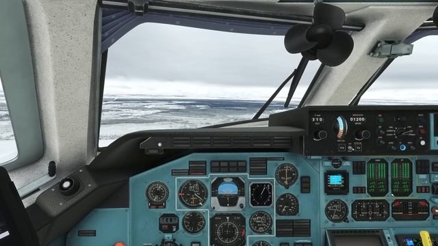 Полет на Ан-225 Мрия в Microsoft Flight Simulator