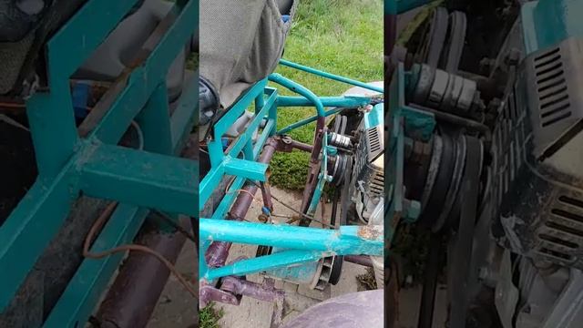 Самодельный трицикл (трайк)с двигателем от мотоблока