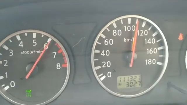 Замер скорости Nissan X trail t 30 в разных режимах