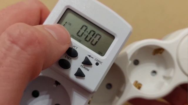 Таймер розеточный электронный ТРЭ-Н-01: обзор продукта