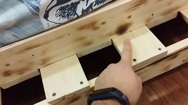 Самодельная кровать. Кровать-трансформер. Своими руками.