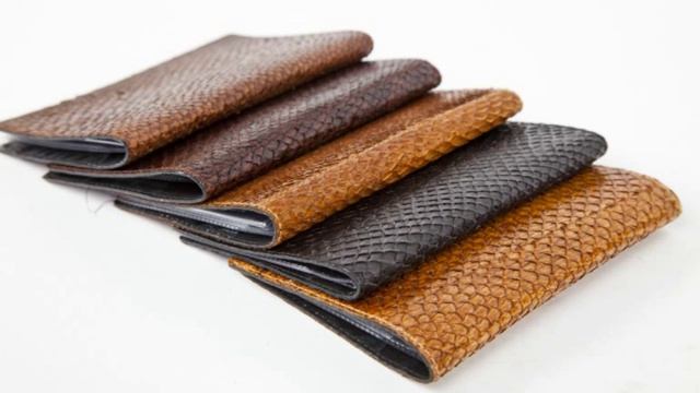 Изделия из рыбьей кожи
