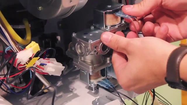 NAVIEN Smart TOK замена газового клапана