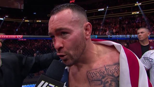 UFC 296: Колби Ковингтон - Слова после боя