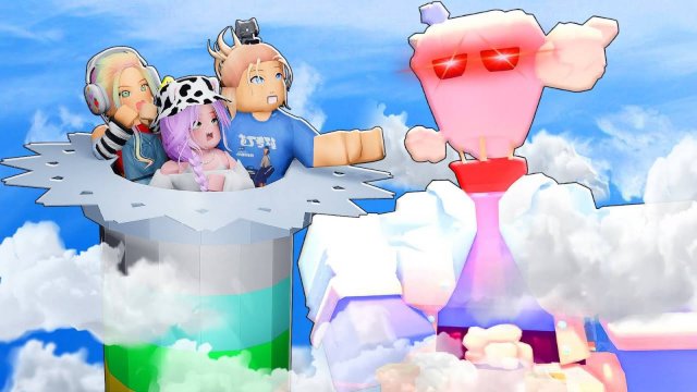 ПРОШЛИ НЕБЕСНЫЙ ТАВЕР С БОССОМ! ЛУЧШИЙ ТАВЕР РОБЛОКСА.  Roblox