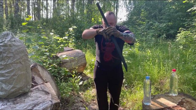 Обзор и тест Тактического меча Хагакурэ