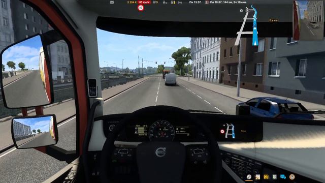 ПРОХОЖДЕНИЕ EURO TRACK SIMULATOR 2! *часть 2*