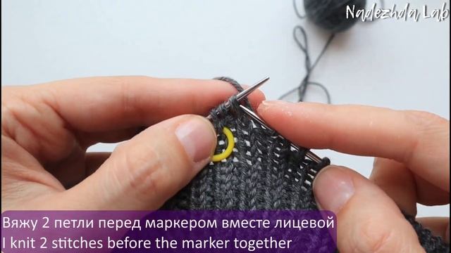 БЕЗ ПЕРЕВЯЗОВ!!! Как связать простую шапку спицами с первого раза! Вязание спицами для начинающих