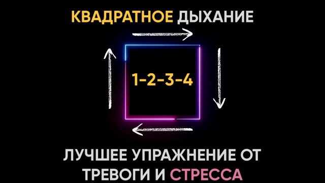 ?ТЕХНИКА квадратное дыхание. Что такое квадратное дыхание и как его выполнять?