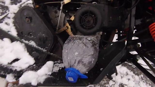 Стелс Капитан 150, замена масла.