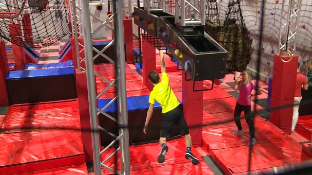 В Рязани впервые прошли соревнования по ниндзя-спорту