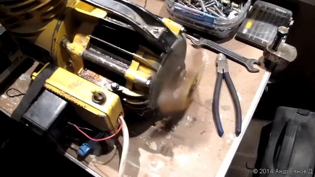 Компрессор СО-74А после ремонта