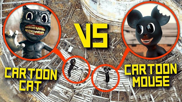 СРОЧНО! Картун МАУС напал на Картун КЭТА, Я РЕАЛЬНО СНЯЛ ЭТО НА ВИДЕО! - 2 часть