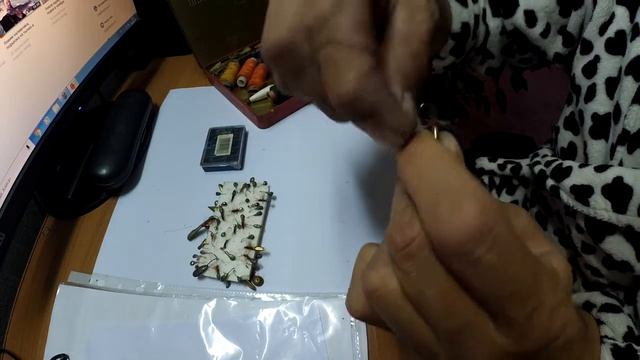 Намотка мормышки (мушки) в ручную без машинок.