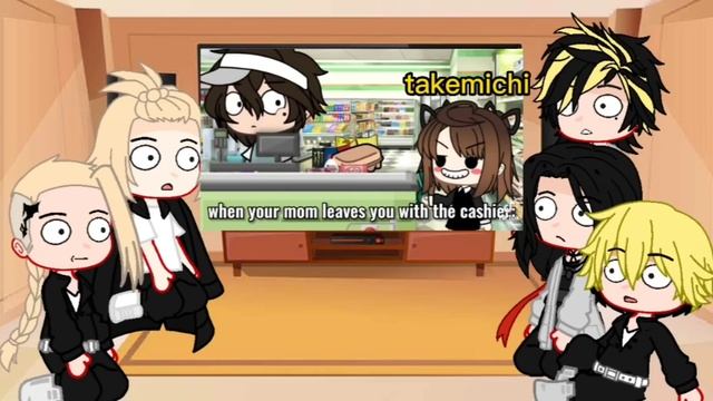(Tokyo revengers react takemichi as random gacha){parte 1/2}[gacha]