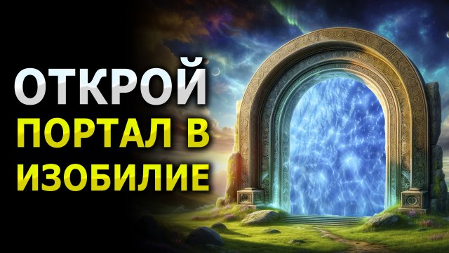 Открой Портал в Изобилие / Прими Богатство, Удачу и Процветание / Слушай Сейчас