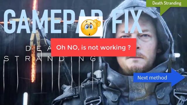 Death Stranding gamepad not working fix   Steering Wheel not detected fix   Repair gamepad issues