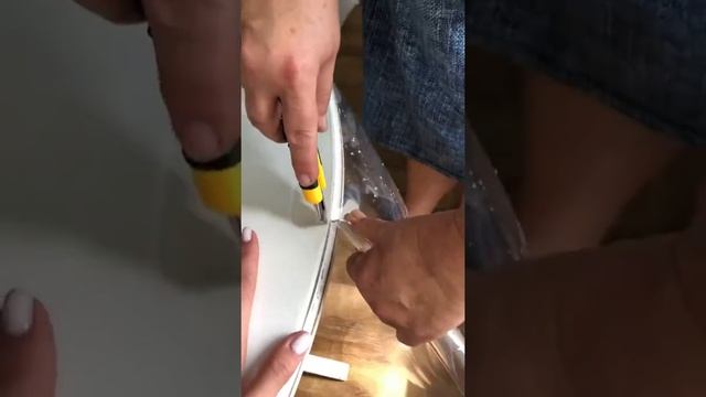 2 Варианта как обрезать Гибкое стекло