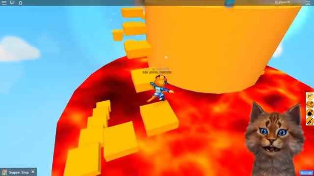 ВЫЖИВАНИЕ КОТА В РОБЛОКС! Roblox Котик Игроман