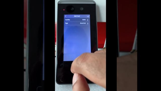 Setting up QR access in face recognition terminal | Hikvision