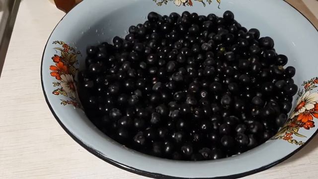 Черника-форте,варим варенье!