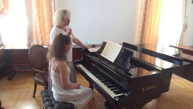 05.07.2019 Mira Marchenko's Master-Classes: Sofia Khvichiya, VI-th Summer School, Trogir, Croatia